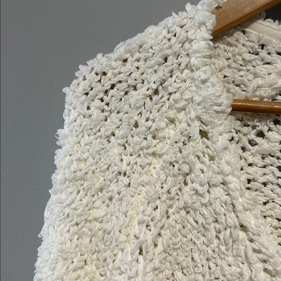 Free People Ivory Sand Dune Bell Sleeve Sweater - Picture 5 of 16